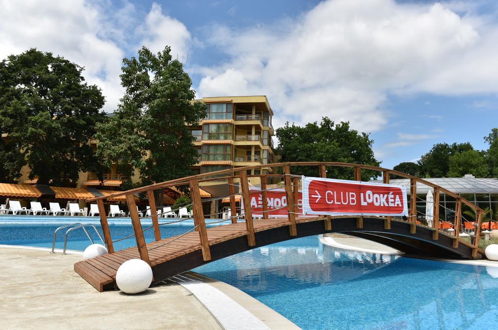 Les Magnolias Hotel Primorsko Bagian luar foto